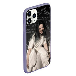 Чехол iPhone 11 Pro матовый BILLIE EILISH: Where Do We Go, цвет: 3D-серый — фото 2