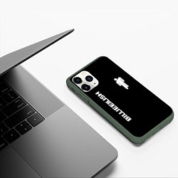 Чехол iPhone 11 Pro матовый BILLIE EILISH, цвет: 3D-темно-зеленый — фото 2