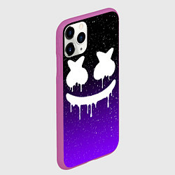 Чехол iPhone 11 Pro матовый MARSHMELLO, цвет: 3D-фиолетовый — фото 2
