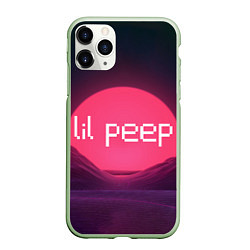 Чехол iPhone 11 Pro матовый Lil peepLogo