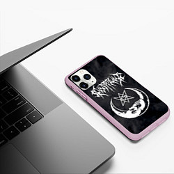 Чехол iPhone 11 Pro матовый GHOSTEMANE, цвет: 3D-розовый — фото 2