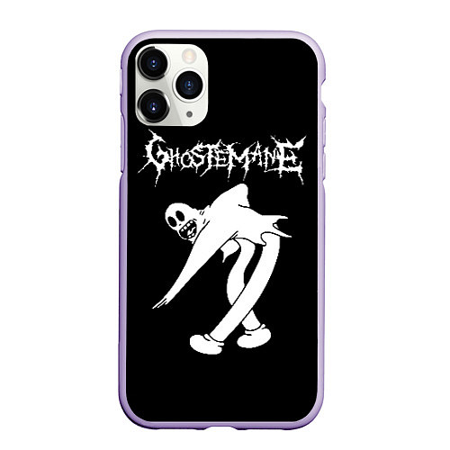 Чехол iPhone 11 Pro матовый GHOSTEMANE / 3D-Светло-сиреневый – фото 1