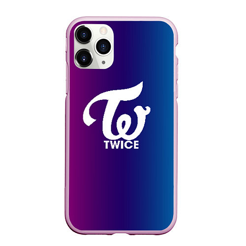 Чехол iPhone 11 Pro матовый TWICE / 3D-Розовый – фото 1