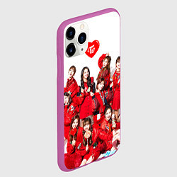 Чехол iPhone 11 Pro матовый TWICE, цвет: 3D-фиолетовый — фото 2