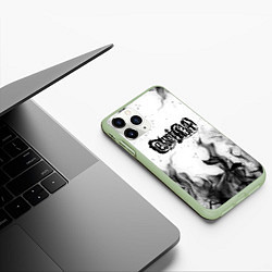 Чехол iPhone 11 Pro матовый СЕКТОР ГАЗА, цвет: 3D-салатовый — фото 2