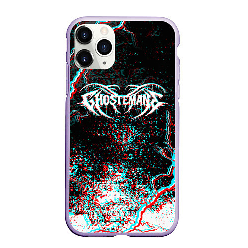 Чехол iPhone 11 Pro матовый GHOSTEMANE / 3D-Светло-сиреневый – фото 1