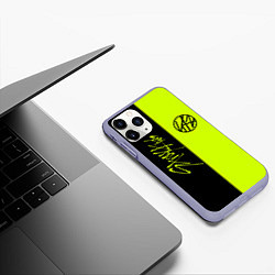 Чехол iPhone 11 Pro матовый Stray Kids, цвет: 3D-светло-сиреневый — фото 2