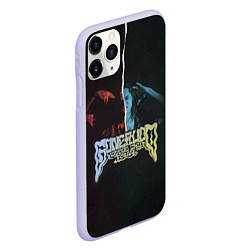 Чехол iPhone 11 Pro матовый GONE Fludd: VOODOO CHILD TOUR, цвет: 3D-светло-сиреневый — фото 2