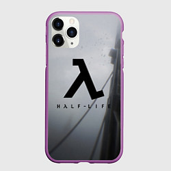 Чехол iPhone 11 Pro матовый Half Life, цвет: 3D-фиолетовый