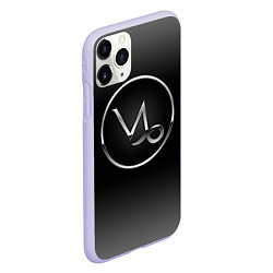 Чехол iPhone 11 Pro матовый Capricorn Козерог, цвет: 3D-светло-сиреневый — фото 2