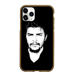 Чехол iPhone 11 Pro матовый Че Гевара, цвет: 3D-коричневый