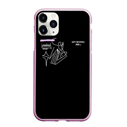 Чехол iPhone 11 Pro матовый SAYONARA BOY, цвет: 3D-розовый