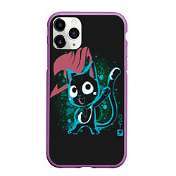 Чехол iPhone 11 Pro матовый Хвост Феи, цвет: 3D-фиолетовый
