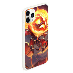 Чехол iPhone 11 Pro матовый League Of Legends Амуму, цвет: 3D-белый — фото 2