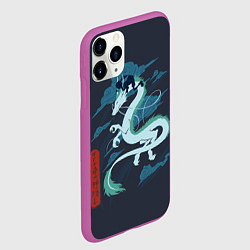 Чехол iPhone 11 Pro матовый Princess Mononoke, цвет: 3D-фиолетовый — фото 2