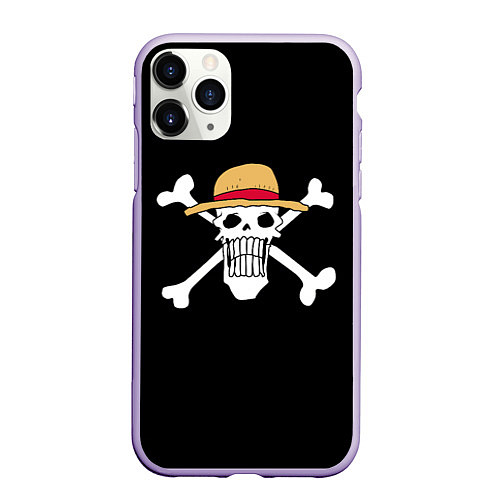 Чехол iPhone 11 Pro матовый One Piece / 3D-Светло-сиреневый – фото 1