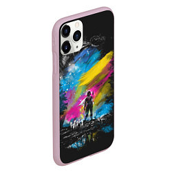 Чехол iPhone 11 Pro матовый Принцесса Мононоке, цвет: 3D-розовый — фото 2