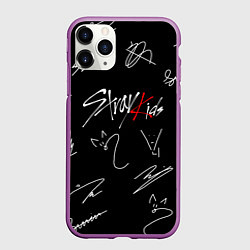 Чехол iPhone 11 Pro матовый STRAY KIDS
