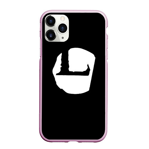 Чехол iPhone 11 Pro матовый Louna / 3D-Розовый – фото 1