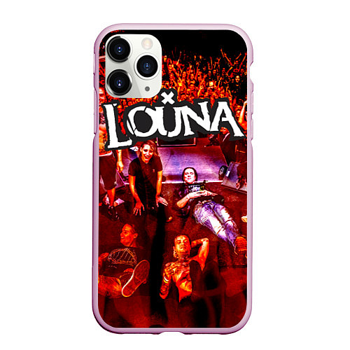 Чехол iPhone 11 Pro матовый LOUNA / 3D-Розовый – фото 1