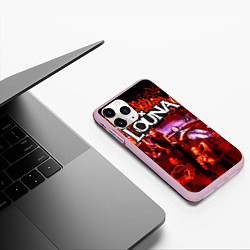 Чехол iPhone 11 Pro матовый LOUNA, цвет: 3D-розовый — фото 2