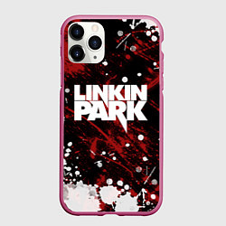 Чехол iPhone 11 Pro матовый Linkin Park