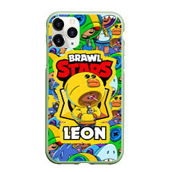 Чехол iPhone 11 Pro матовый BRAWL STARS SALLY LEON
