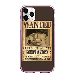 Чехол iPhone 11 Pro матовый One Piece Wanted