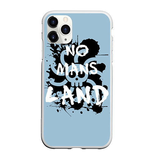 Чехол iPhone 11 Pro матовый One Piece No Mans Land / 3D-Белый – фото 1