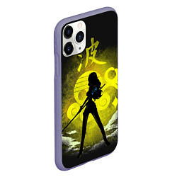 Чехол iPhone 11 Pro матовый One Piece, цвет: 3D-серый — фото 2