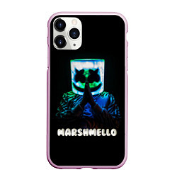 Чехол iPhone 11 Pro матовый Marshmello