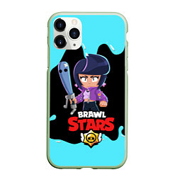 Чехол iPhone 11 Pro матовый BRAWL STARS BIBI