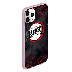 Чехол iPhone 11 Pro матовый KIMETSU NO YAIBA, цвет: 3D-розовый — фото 2