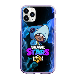 Чехол iPhone 11 Pro матовый Brawl Stars LEON