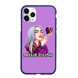 Чехол iPhone 11 Pro матовый BILLIE EILISH