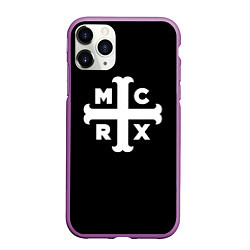 Чехол iPhone 11 Pro матовый My chemical romance, цвет: 3D-фиолетовый