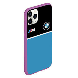 Чехол iPhone 11 Pro матовый BMW БМВ, цвет: 3D-фиолетовый — фото 2