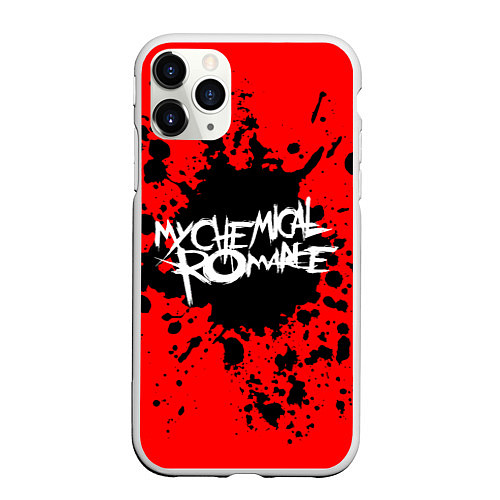 Чехол iPhone 11 Pro матовый MY CHEMICAL ROMANCE / 3D-Белый – фото 1