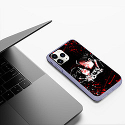 Чехол iPhone 11 Pro матовый My Chemical Romance, цвет: 3D-светло-сиреневый — фото 2