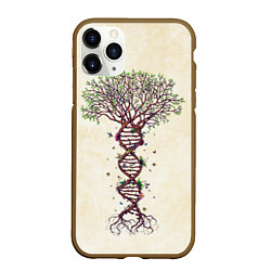 Чехол iPhone 11 Pro матовый Дерево жизни