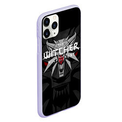 Чехол iPhone 11 Pro матовый ВЕДЬМАК, цвет: 3D-светло-сиреневый — фото 2