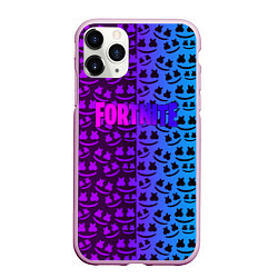 Чехол iPhone 11 Pro матовый FORTNITE x MARSHMELLO