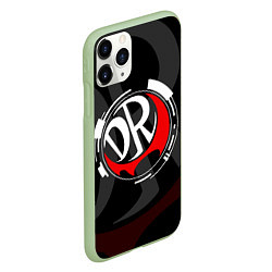 Чехол iPhone 11 Pro матовый MONOKUMA DANGANRONPA, цвет: 3D-салатовый — фото 2