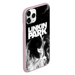 Чехол iPhone 11 Pro матовый LINKIN PARK, цвет: 3D-розовый — фото 2