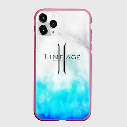 Чехол iPhone 11 Pro матовый LINEAGE 2, цвет: 3D-малиновый