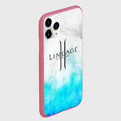 Чехол iPhone 11 Pro матовый LINEAGE 2, цвет: 3D-малиновый — фото 2