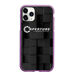 Чехол iPhone 11 Pro матовый PORTAL, цвет: 3D-фиолетовый