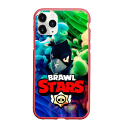 Чехол iPhone 11 Pro матовый Brawl Stars - Crow