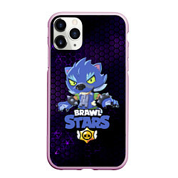 Чехол iPhone 11 Pro матовый BRAWL STARS LEON ОБОРОТЕНЬ