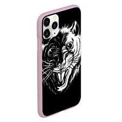Чехол iPhone 11 Pro матовый Стальная крыса, цвет: 3D-розовый — фото 2